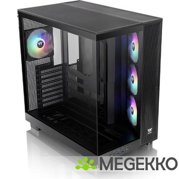 Grote foto thermaltake view 380 xl tg argb midi tower zwart computers en software behuizingen en kasten