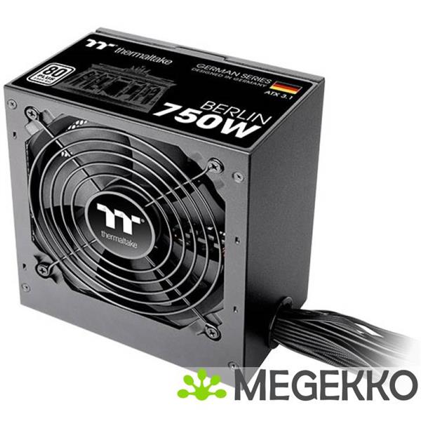 Grote foto thermaltake hamburg power supply unit 750w zwart computers en software overige