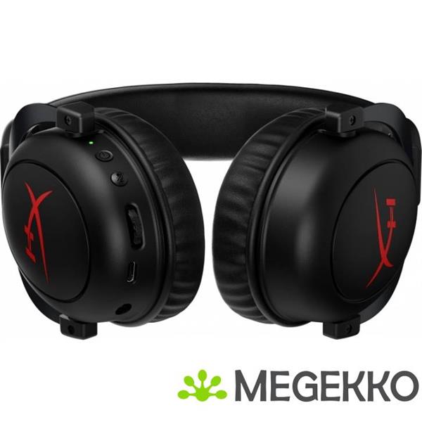 Grote foto hyperx cloud ii core draadloze gaming headset in zwart audio tv en foto koptelefoons