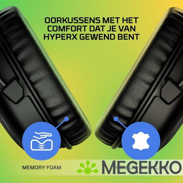 Grote foto hyperx cloud ii core draadloze gaming headset in zwart audio tv en foto koptelefoons
