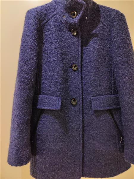 Grote foto winterjas blauw van deens merk junge kleding dames jassen winter