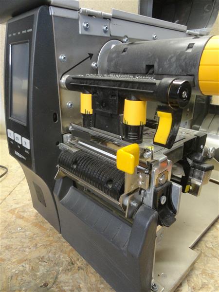 Grote foto zebra zt411 thermal label printer lan usb peel 203 printhead computers en software printers