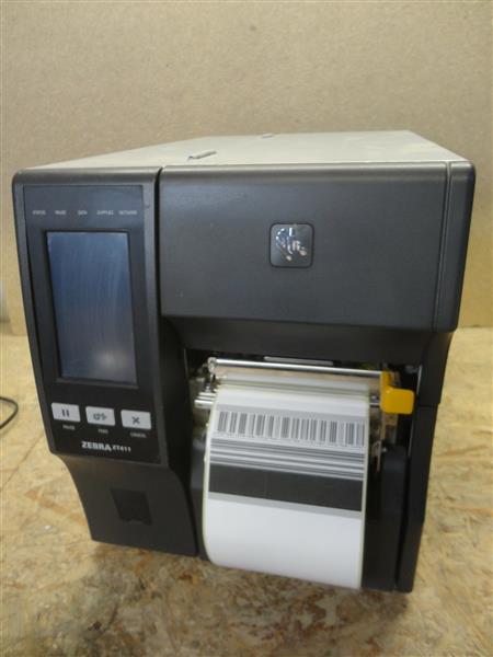 Grote foto zebra zt411 thermal label printer lan usb peel 203 printhead computers en software printers