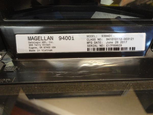 Grote foto datalogic magellan 9400i kassa scanner 1d 2d model 939401 computers en software printers