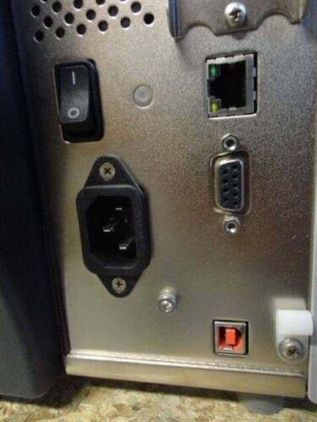 Grote foto zebra zt411 thermal label printer lan usb peel 203 printhead computers en software printers