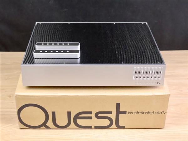 Grote foto westminsterlab quest high end audio preamplifier carbon upgrade rca input audio tv en foto versterkers en receivers