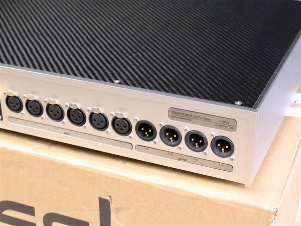 Grote foto westminsterlab quest high end audio preamplifier carbon upgrade rca input audio tv en foto versterkers en receivers