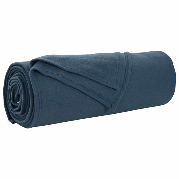 Grote foto vidaxl kleden 6 stuks marineblauw 210 x 140 cm fleece huis en inrichting bedden