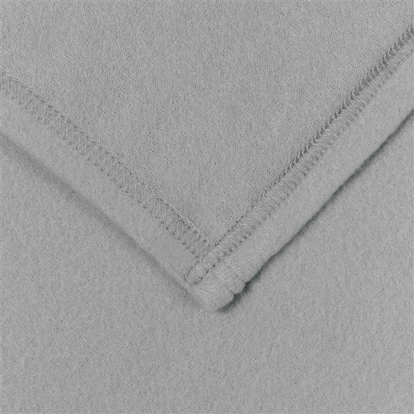 Grote foto vidaxl kleden 6 stuks grijs 270 x 240 cm fleece huis en inrichting bedden