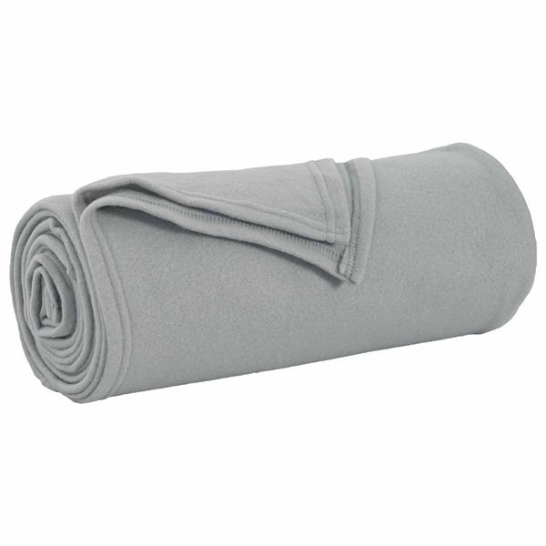 Grote foto vidaxl kleden 6 stuks grijs 240 x 220 cm fleece huis en inrichting bedden