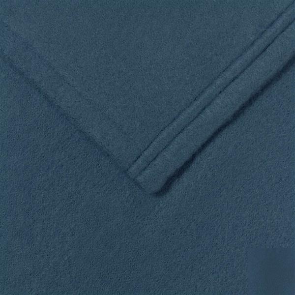 Grote foto vidaxl gooi deken marineblauw 350 x 270 cm fleece huis en inrichting bedden