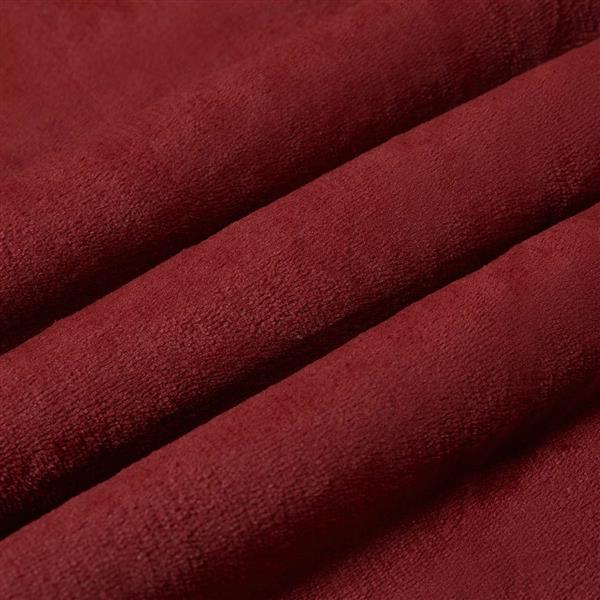 Grote foto vidaxl gooi deken bordeaux rood 220 x 240 cm fleece huis en inrichting bedden