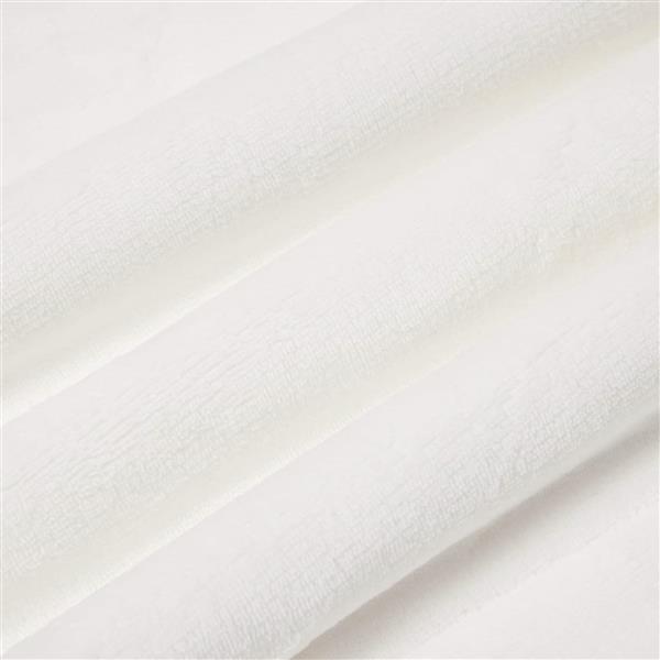 Grote foto vidaxl gooi deken wit 150 x 200 cm fleece huis en inrichting bedden