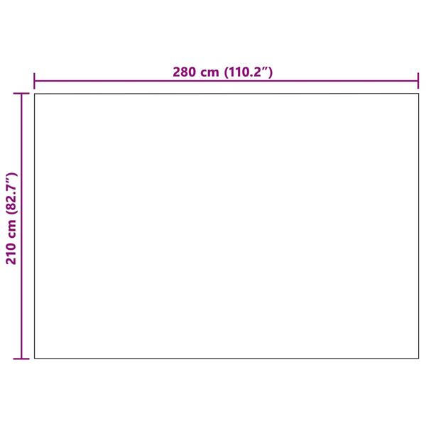 Grote foto vidaxl gooi deken cr me 280 x 210 cm fleece huis en inrichting bedden