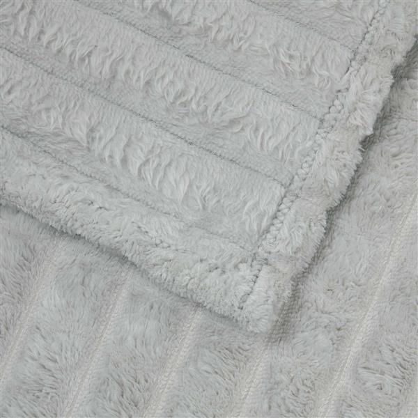 Grote foto vidaxl kleden 6 stuks grijs 150 x 130 cm fleece huis en inrichting bedden