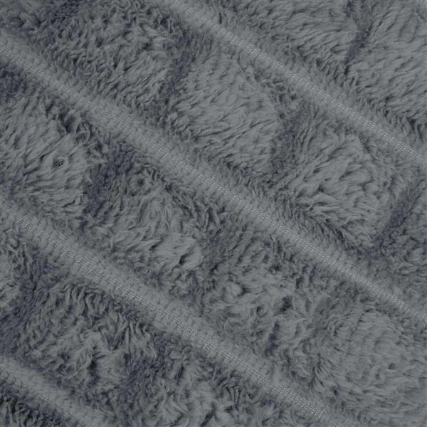 Grote foto vidaxl kleden 6 stuks donkergrijs 200 x 150 cm fleece huis en inrichting bedden