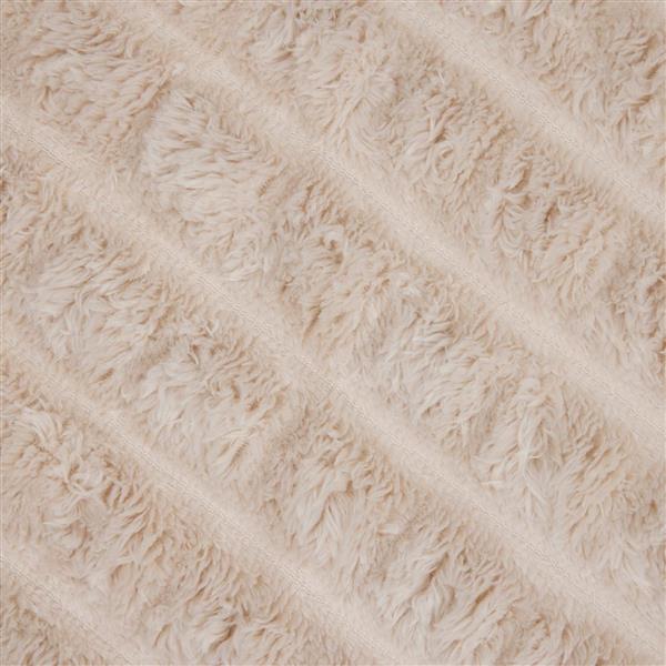 Grote foto vidaxl kleden 6 stuks beige 200 x 150 cm fleece huis en inrichting bedden