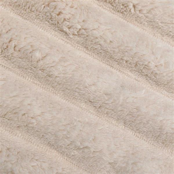 Grote foto vidaxl kleden 6 stuks beige 240 x 220 cm fleece huis en inrichting bedden