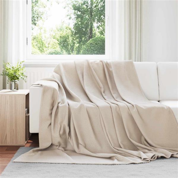 Grote foto vidaxl kleden 24 stuks beige 270 x 240 cm fleece huis en inrichting bedden