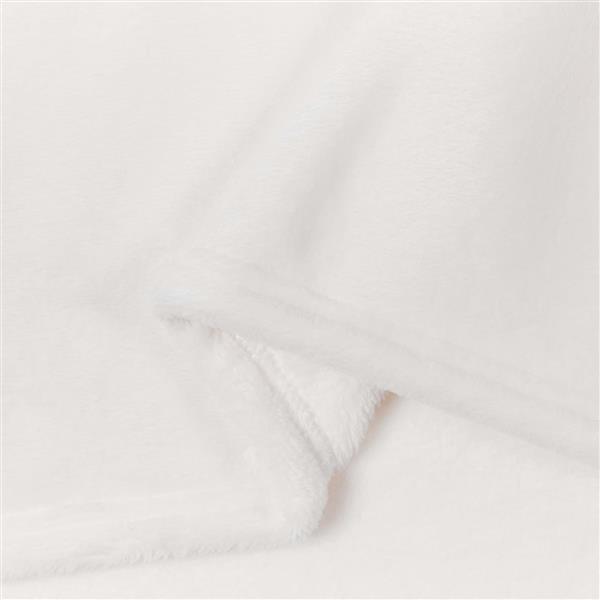 Grote foto vidaxl kleden 6 pcs wit 240 x 270 cm fleece huis en inrichting bedden