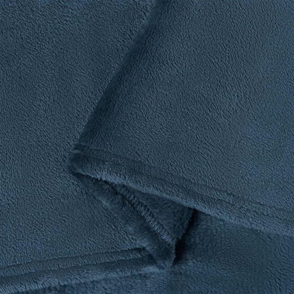 Grote foto vidaxl kleden 6 stuks marineblauw 220 x 240 cm fleece huis en inrichting bedden