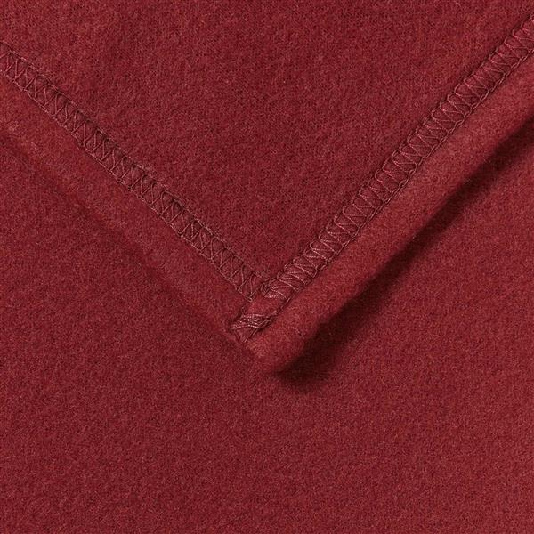 Grote foto vidaxl kleden 6 stuks bordeaux rood 200 x 150 cm fleece huis en inrichting bedden