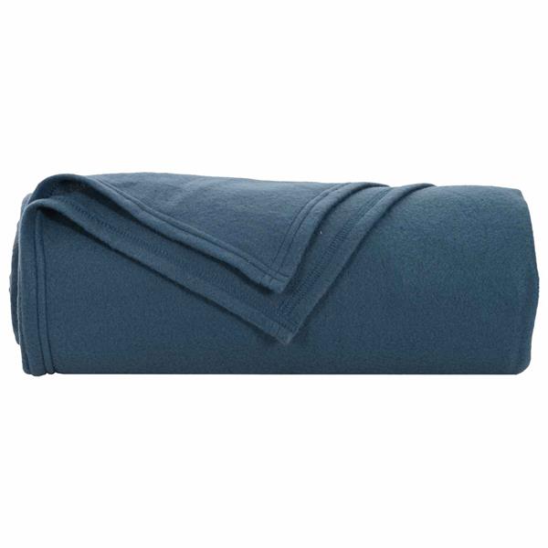 Grote foto vidaxl kleden 6 stuks marineblauw 200 x 150 cm fleece huis en inrichting bedden
