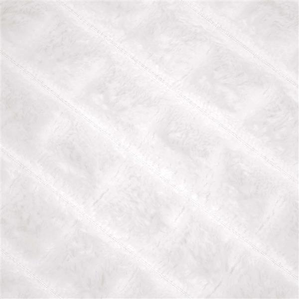 Grote foto vidaxl kleden 6 stuks wit 240 x 220 cm fleece huis en inrichting bedden