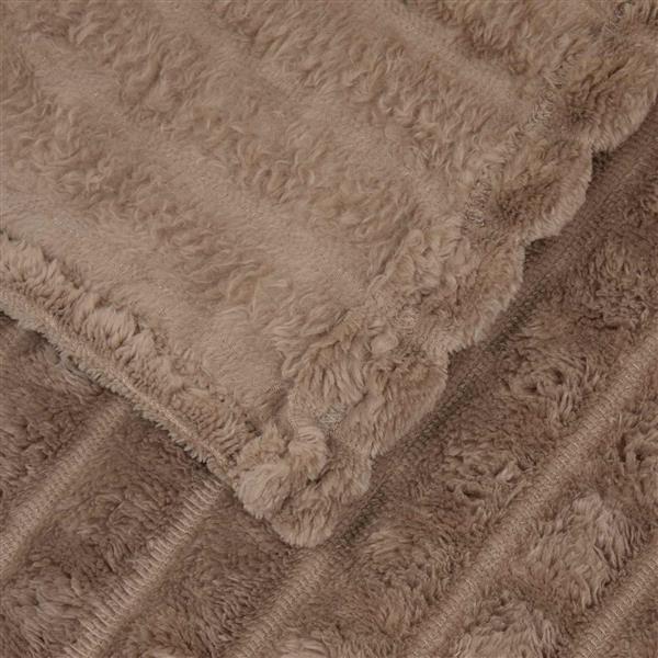 Grote foto vidaxl kleden 6 stuks kameel 150 x 130 cm fleece huis en inrichting bedden