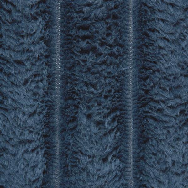 Grote foto vidaxl gooi deken marineblauw 270 x 240 cm fleece huis en inrichting bedden