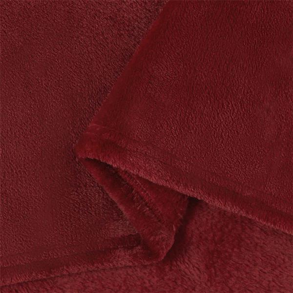 Grote foto vidaxl kleden 6 stuks bordeaux rood 150 x 200 cm fleece huis en inrichting bedden
