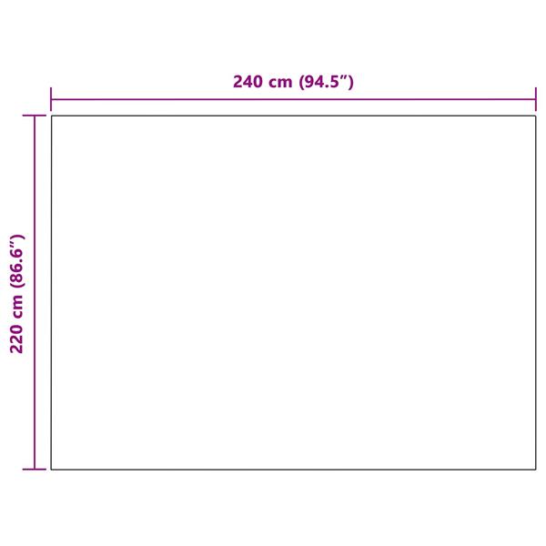 Grote foto vidaxl kleden 6 stuks grijs 220 x 240 cm fleece huis en inrichting bedden