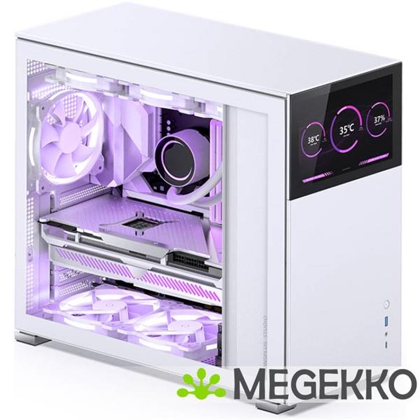 Grote foto jonsbo d41 std screen white computers en software behuizingen en kasten