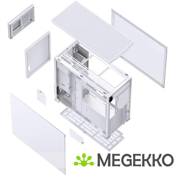 Grote foto jonsbo d41 mesh screen white computers en software behuizingen en kasten