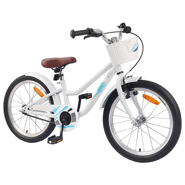 Grote foto vidaxl kinderfiets 20 inch voor 6 11 jaar oud wit fietsen en brommers herenfietsen