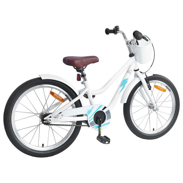 Grote foto vidaxl kinderfiets 20 inch voor 6 11 jaar oud wit fietsen en brommers herenfietsen