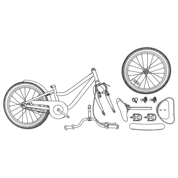 Grote foto vidaxl kinderfiets 20 inch voor 6 11 jaar oud lichtblauw fietsen en brommers herenfietsen