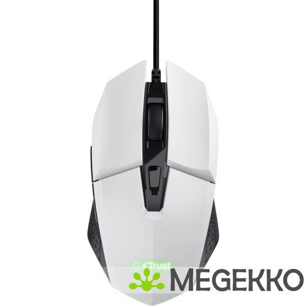 Grote foto trust gxt 109w felox witte gaming muis computers en software overige computers en software