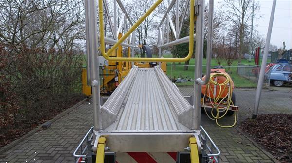 Grote foto aanhangwagen met aluminium loopbrug agrarisch aanhangwagens