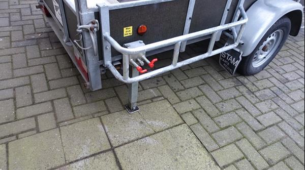 Grote foto aanhangwagen met aluminium loopbrug agrarisch aanhangwagens