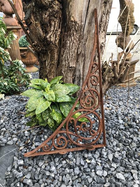 Grote foto groot hoekijzer voor dak luifel ondersteuning carrier bescherming hoekornament deur. nog 7 huis en inrichting woningdecoratie