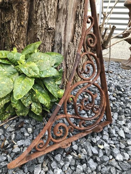 Grote foto groot hoekijzer voor dak luifel ondersteuning carrier bescherming hoekornament deur. nog 7 huis en inrichting woningdecoratie