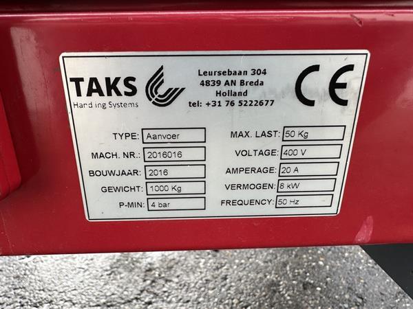 Grote foto taks transportband 565 x 65 cm agrarisch transportbanden