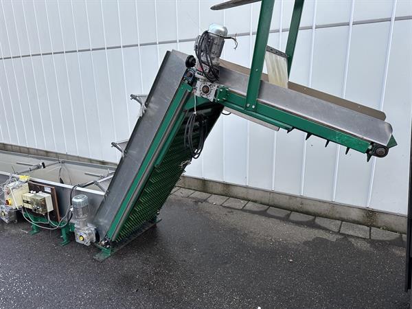 Grote foto awb doseerband elevator met vingers doe het zelf en verbouw afvalverwerking