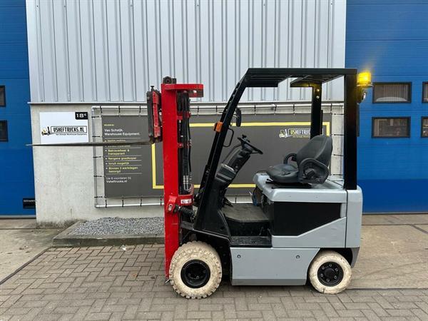 Grote foto vs 22604 elektrische triplex heftruck nissan agrarisch heftrucks