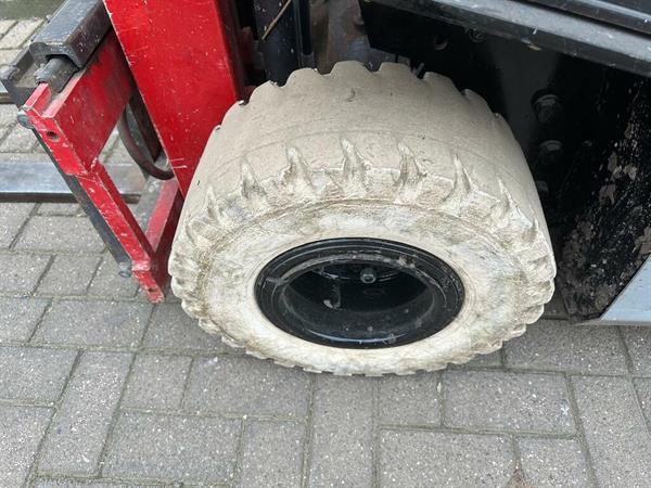 Grote foto vs 22604 elektrische triplex heftruck nissan agrarisch heftrucks