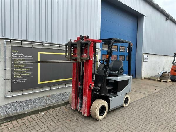 Grote foto vs 22604 elektrische triplex heftruck nissan agrarisch heftrucks