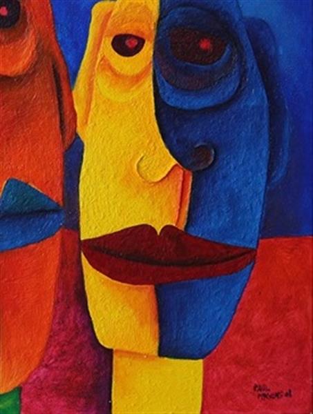 Grote foto kunsthandel gennep drie hoofden antiek en kunst modern