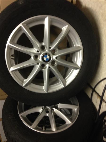 Grote foto velgenset bmw o.a. 2 serie met goede banden auto onderdelen banden en velgen