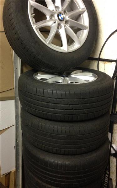 Grote foto velgenset bmw o.a. 2 serie met goede banden auto onderdelen banden en velgen